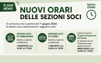 Nuovi orari