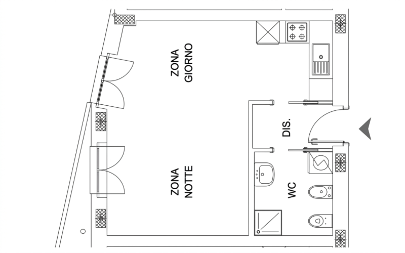 30 Via Conte Rossi di Montelera, Chieri 10023, ,Monolocale,Immediatamente disponibile,Via Conte Rossi di Montelera,1241