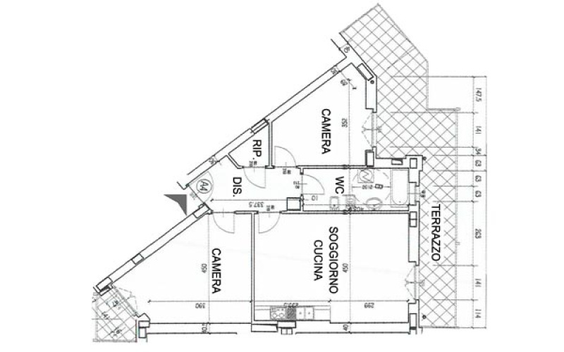 57-63 Colle dell'Assietta, Settimo Torinese 10036, ,Trilocale,Bandi Alloggi settembre 2025,Colle dell'Assietta ,3,1324