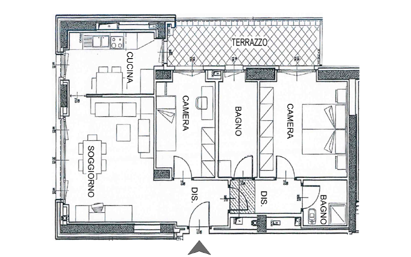 42 Corso Mortara, Torino 10149, ,Quadrilocale,i ,Corso Mortara,3,1408